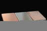 Мозаика из алюминия с напылением меди, 290х300х3 мм, чип 38x59x3 мм 2